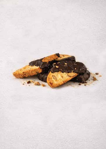 Bademli Tereyağlı Çikolatalı Biscotti