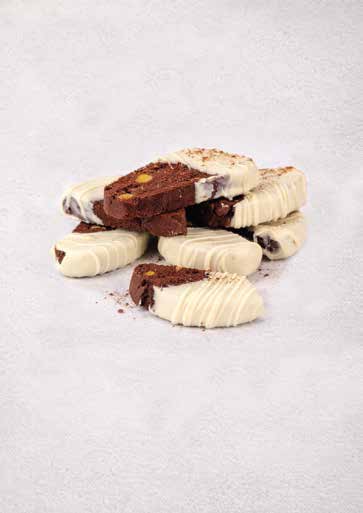 Beyaz Çikolatalı Antep Fıstıklı Tereyağlı Biscotti